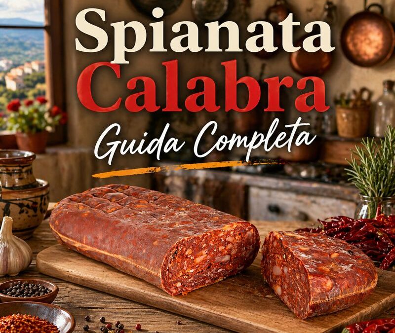 Spianata Calabra: il salame piccante schiacciato che racconta la Calabria