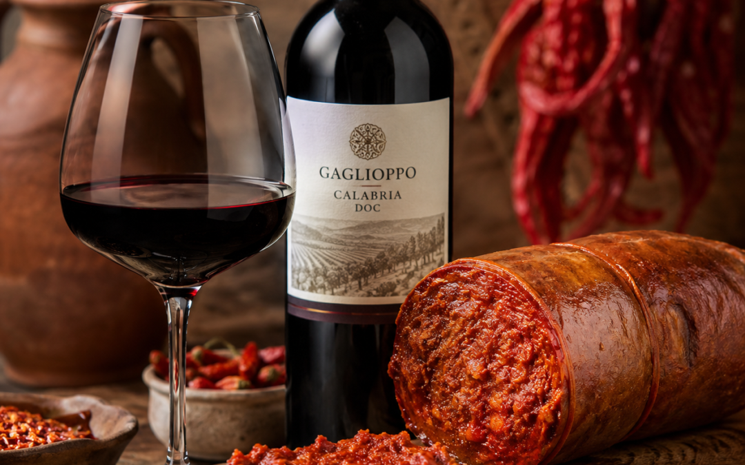 Abbinamento Vino e ‘Nduja: i migliori vini calabresi per il piccante