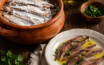 Alici Sotto Sale: la ricetta per conservarle in casa