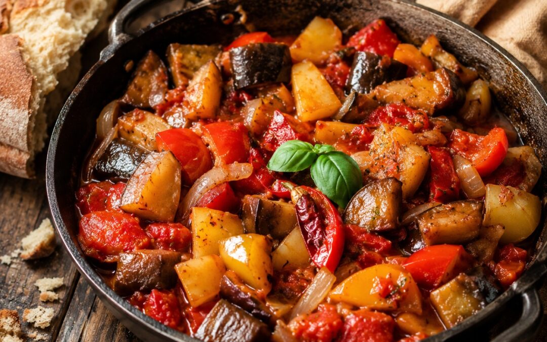 Ciambotta Calabrese: la ricetta del contorno di verdure