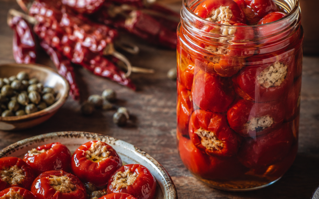 Peperoncini Ripieni Calabresi: la ricetta tradizionale sott’olio