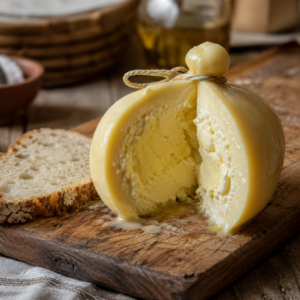 Butirro calabrese, formaggio a pasta filata tagliato con il cuore di burro, tradizione del Monte Poro - Monteporo Spilinga