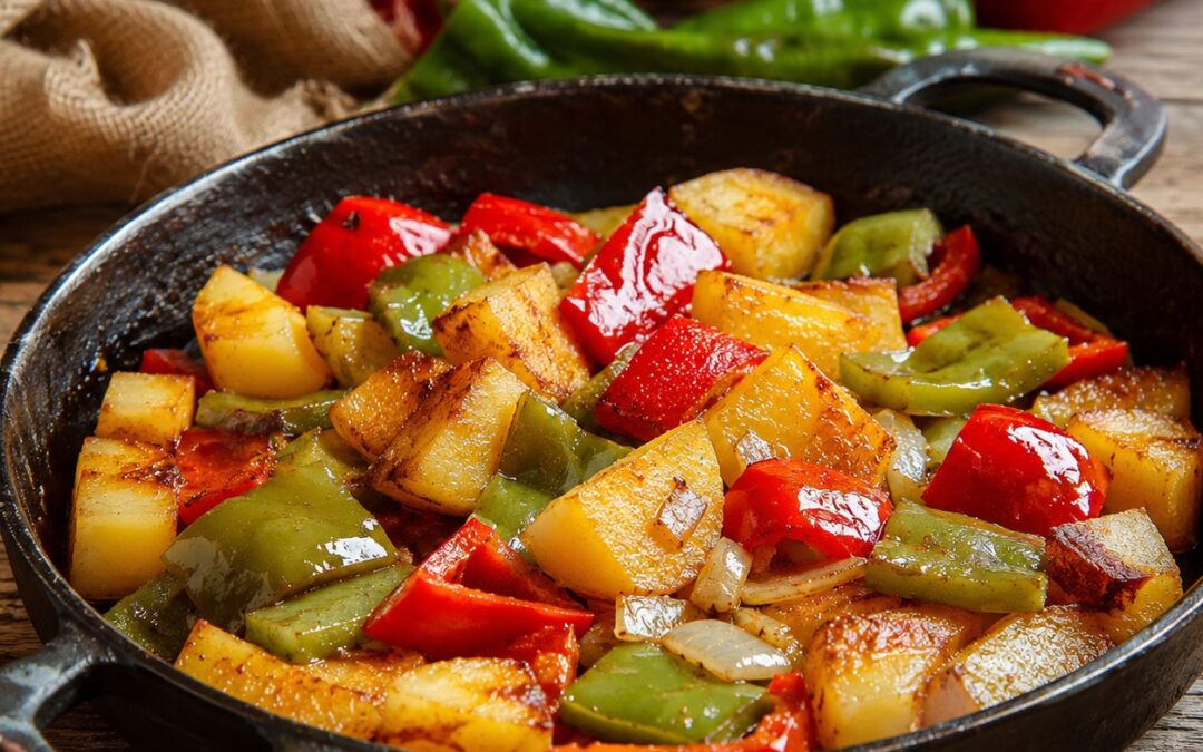 Pipi e Patate: la Ricetta Calabrese di Peperoni e Patate