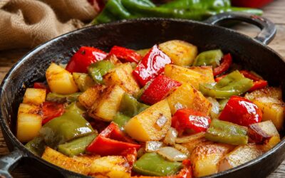 Pipi e Patate: la Ricetta Calabrese di Peperoni e Patate