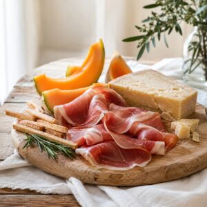 Prosciutto crudo stagionato affettato su tagliere: cosa sapere in gravidanza - Monteporo Spilinga
