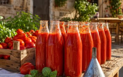 Passata di Pomodoro Fatta in Casa: la Ricetta Calabrese della Tradizione