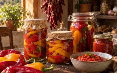Conserve di peperoni: tutti i metodi per conservarli e come sceglierli